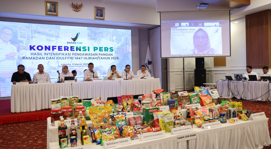 BPOM Temukan 56 Ribu Pangan Bermasalah Selama Ramadan, Lima Wilayah Catat Temuan Terbesar