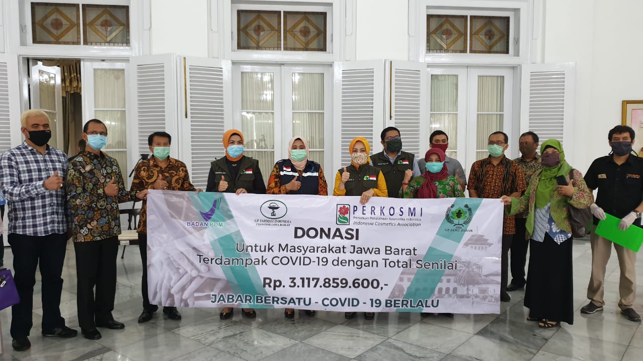 Sinergi BBPOM di Bandung - Mitra Kerja Cegah Pandemik Covid-19