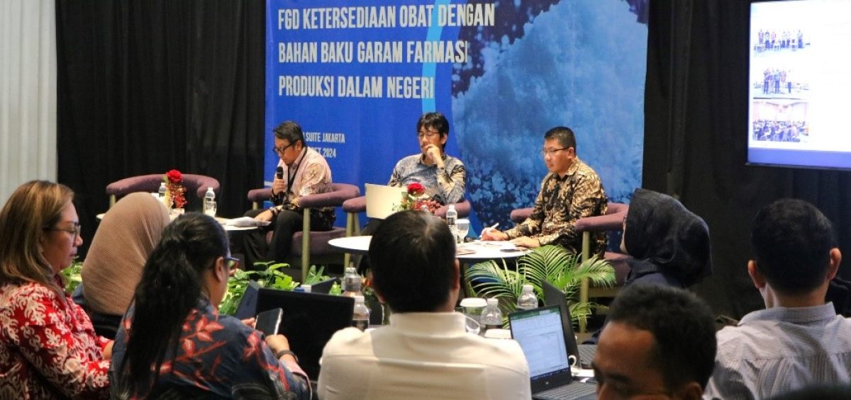 Wujudkan Ketahanan Kefarmasian, Kemenkes gelar FGD Ketersediaan Obat Dengan Bahan Baku Garam Farmasi Produksi Dalam Negeri
