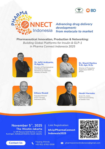 Pharma Connect Indonesia : Pharmaceutical Innovation, Production & Networking: Building Global Platforms for Insulin & GLP-1 in Indonesia Pharma Connect 2025