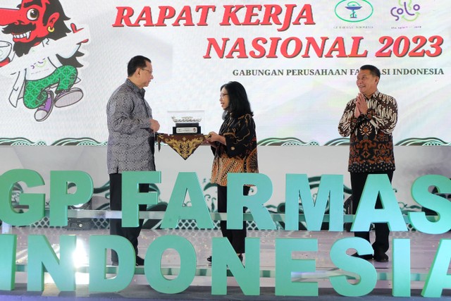RAKERNAS Gabungan Perusahaan Farmasi Indonesia 2023 : Mendorong Sinergi di Sektor Farmasi Indonesia