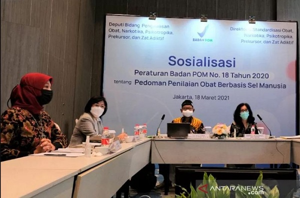 BPOM Dorong Kemandirian Industri Obat Berbasis Sel Manusia